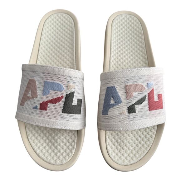 Athletic Propulsion Labs (APL) Big Logo TechLoom Men\'s Size 14 Multi Slides $130 main image 6